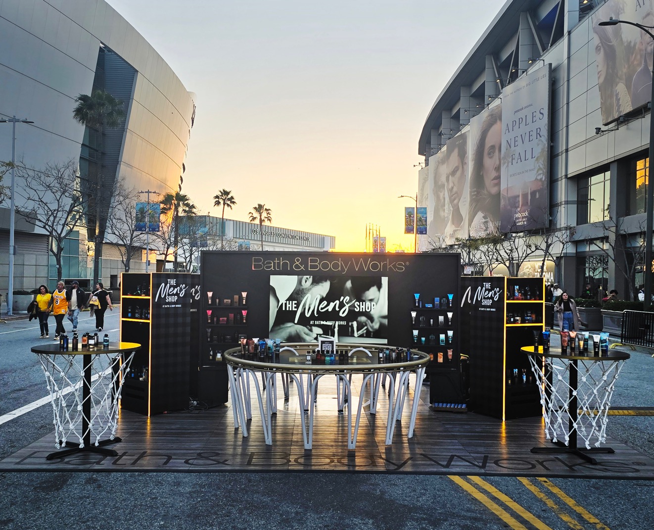 Bath & Body Works Basketball Tour activation