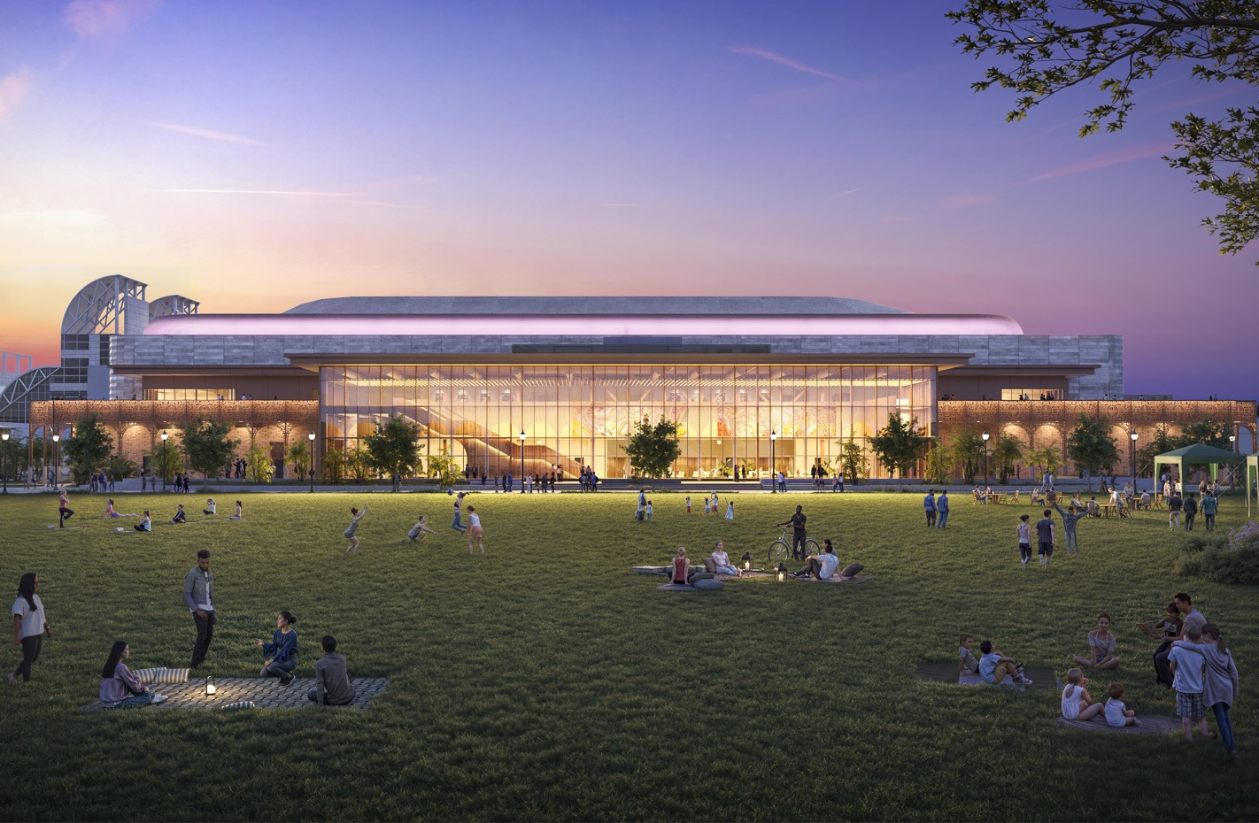 Mobile Alabama $300M arena rendering